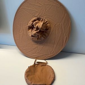 Baggu foldable wide brimmed hat